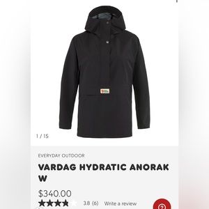 Fjällraven Vardag Anorak (NWT)